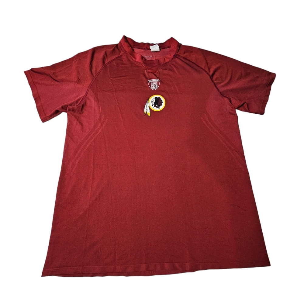 Washington Redskins Reebok Shirt NFL Equipment Red Play Dry Football Men Medium